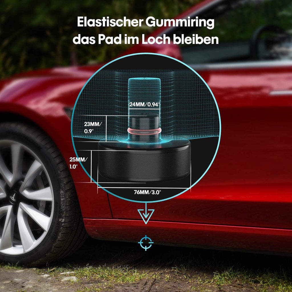 4 Stücke Wagenheber Gummiauflage Für Tesla Model 3/X/S/Y Jack Pad