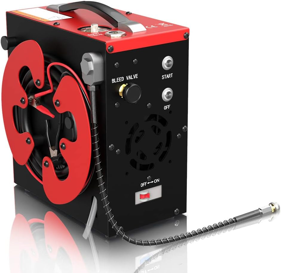 GX-E-CS3 Tragbarer PCP Kompressor, Automatischer Stopp