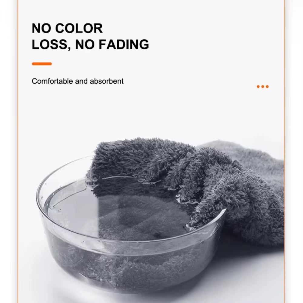 Microfiber Towel Super Absorbency Car Cleaning Cloth No Hemming Microfiber Auto Towel 40X100CM Car Wash Accessories