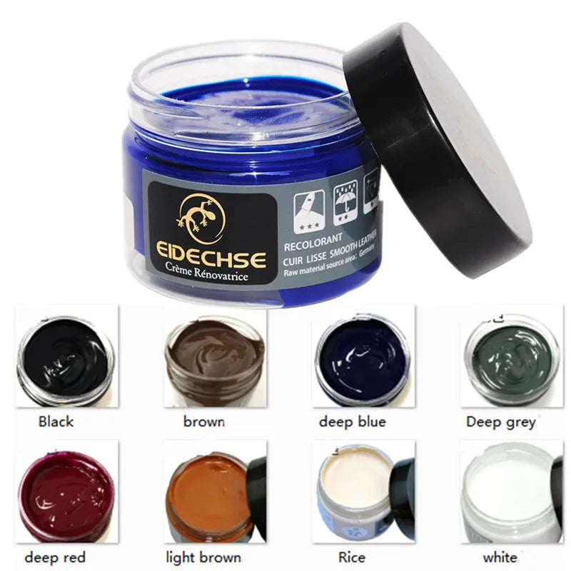 Car Leather Vinyl Repair Kit Leather Paint Cleaner for Auto Seat Sofa Leather Repair Coats Holes Scratch Cracks No Heat Liquid