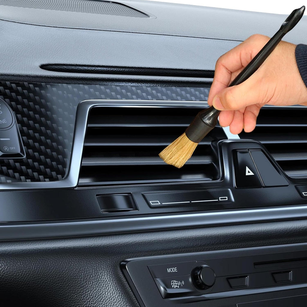 Exterior Cleaning Brush, Car Detailing Kit, Soft Bristle Brush