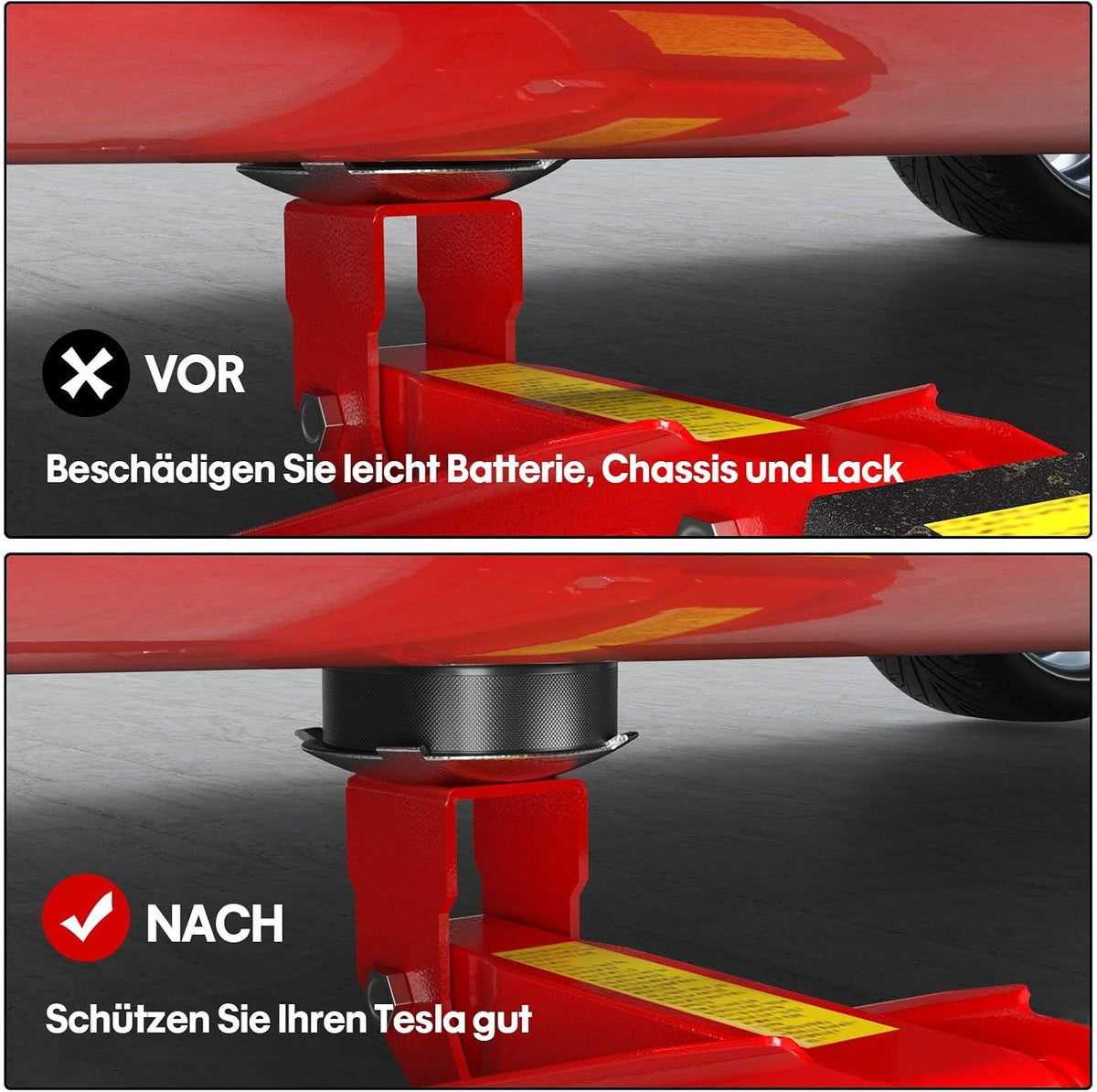 4 Stücke Wagenheber Gummiauflage Für Tesla Model 3/X/S/Y Jack Pad