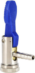 Reifenfüllnippel 6Mm Universal Auto Hebelstecker Gummi Kunststoff Momentstecker Eisenvernickelung Hebelstecker Ventilaufsatz Für Kfz Motorräder Fahrräder Elektrofahrzeug Blau