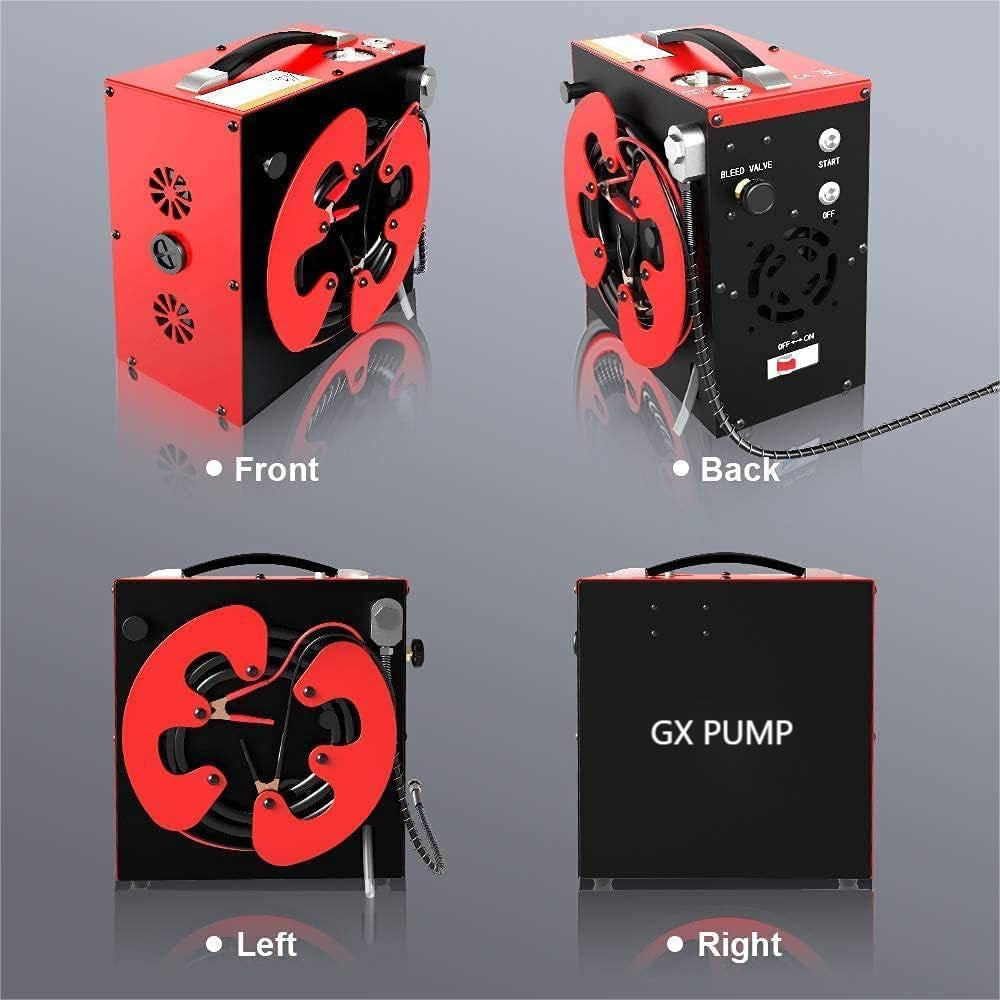 GX-E-CS3 Tragbarer PCP Kompressor, Automatischer Stopp