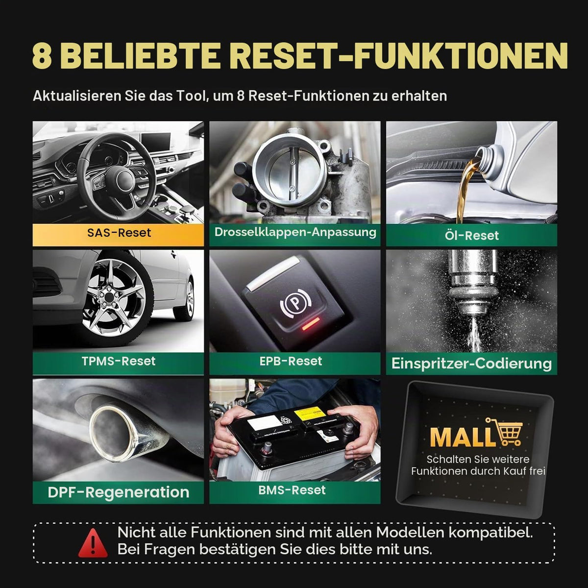LAUNCH CRP129X OBD2 Diagnose,12 Dienst