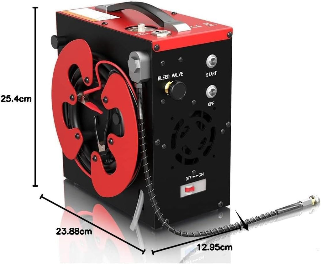 GX-E-CS3 Tragbarer PCP Kompressor, Automatischer Stopp